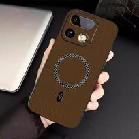 Biruiqu Realme 16 Pro Plus New Ultra-thin Magnetic Leather Shock-absorbing Protective Phone Case realme 16 Pro+ auksas