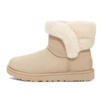 UGG Saniya Mini Suede Classic Boot 'Sawdust' Women's 1153512-SWD 37 white