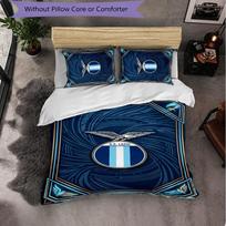 Lazio FC Themed Bedding 3Pcs Duvet Cover Set Decorative Bed Linen For Teen Room Home Decoration 140cm*200cm