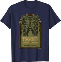Dungeons and Dragons Annihilation Kapas Acererako Viršelis Marškinėliai 2XL black