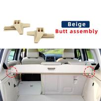 1696930284 2Pcs Parcel Shelf Plastic Clips Luggage Compartment Cover Clip For Mercedes‑Benz A B Class W169 W245 Trunk Accessory smėlis
