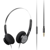 Snowsky/FiiO Wind 3,5 mm ausinės ant ausų įrašymui, žaidimams su mikrofonu, 40 mm diafragmos garsiakalbis, HiFi garsas juoda