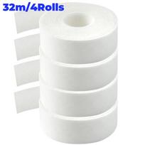 8/80M Hat Shirt Collar Anti-dirty Grime Protector Fixing Sticker Self-adhesive Disposable Tape Rolled Sweat-absorbent Tape white