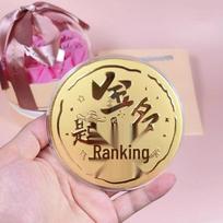Pure Gold 999 Princess Wealth Cake: Creative Festival Gift to Attract Wealth and Prosperity black