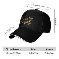 Ella Langley Baseball Cap  Stylish Trucker Hat Summer Men Adult Kpop Rock Baseball Caps One Size black