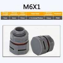 New Waterproof Vent Plug M5 M6 M8 M12 M16 Nylon Breather Valve Pressure Valve New