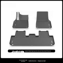 Tesla Model Y Aluminum Alloy & TPE Eco-Friendly Metal Pedal Foot Mats gray