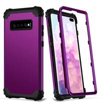 for Samsung Galaxy S20 S10 S9 S8 Plus Note 9 Case Full-Body Cover 3 in 1 Hybrid Hard PC & Soft Silicone Heavy Duty Rugged Bumper S20 Ultra