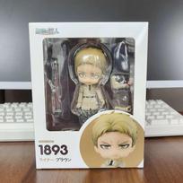 Anime Figure Attack on Titan #775 Erwin Smith #2002 Levi Ackerman #1893 Reiner Braun #2001 Mikasa Ackerman #2000 Eren Yeager Toy