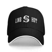LNGSHOT Jay Park Atsitiktinis beisbolo kepuraitė Tenisas Skate Hip Hop Kepurės Vasarinės pralaidžios orui Vyriškos suaugusiųjų madingos beisbolo kepuraitės One Size black