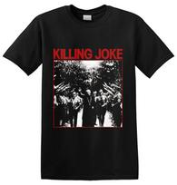 KILLING JOKE Pope Black T-Shirt L gray