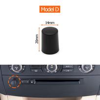 Car CD Player Radio Audio Volume Rotary Switch Button Knob For BMW 5 7 Series E60 E61 E65 E66 2003 2004 2005 2006 2007 2008 black