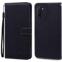 Note10 Note 10 Plus dėklas Samsung Galaxy Note 10 dėklui Odinis atverčiamas piniginės dėklas Samsung Galaxy Note 10 Plus dėklui Dangteliai Galaxy Note 10 juoda