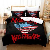Cody Rhodes American Nightmare Bedding Set Duvet Cover Bed Set Quilt Cover Pillowcase Comforter king Queen Size Boys Adult 70x133cm 2pcs black