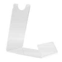 Lightsaber Display Stand Acrylic Desktop Light Saber Holder Rack for Home Photo Phone Lightsaber Record Storage white