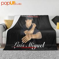 Luis Miguelis Romantika Ant Draugų Žymės Itin Minkštas Antklodė Žiemos Sofos Užvalkalas Lovos Užvalkalai 50x60in gray