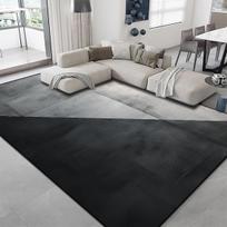 Šiaurietiško stiliaus prabangūs svetainės kilimai Sofos kavos staliukai Kilimėliai Modernūs geometriniai miegamojo balkono namų prieškambario grindų kilimėliai 60*90cm gray