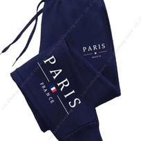 New Hot Sale PARIS Jogger Pants for Women's Trousers High Quality Autumn Winter Fleece Casual Sports Sweatpants Women Pants XL tamsiai mėlyna spalva