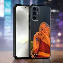 A-Ayliva Singer Phone Case For Samsung S25,S24,S21,S22,S23,S30,Ultra,S20,Plus,Fe,Soft Silicone Black Cover Samsung S24fe gray