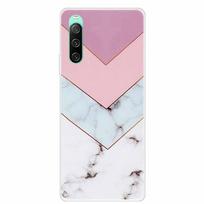 For Sony xperia 10 IV Case 1 IV 10 iV Clear Fashion Soft TPU Silicone Back Case For Sony Xperia 10 1 5 III Cover Funda Shell Cat Xperia 1 IV blue