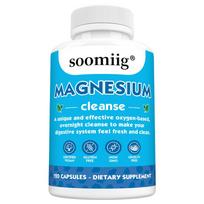 Magnesium 1,035 Mg, Potassium 99 Mg, Dietary Supplement, 120 Capsules Per Bottle 120 Capsules blue
