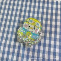 Korean Cute Duck Glitter Magnetic Phone Holder, MagSafe Compatible, Strong Adsorption Individual Packaging Bag gray