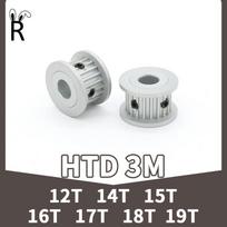 HTD3M 12teeth 14teeth 15teeth 16teeth 17teeth 18teeth 19teeth HTD 3M Pulley 3M 12T 14T 15T 16T 17T 18T 19T HTD3M Timing Pulley Belt Width 15mm