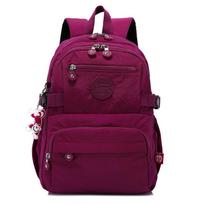 TEGAOTE Didelis vandeniui atsparus nailoninis kuprinė kelioninė kuprinė moterims mokyklos krepšiai Mochilas Mujer vaikams mergaitėms 27x13x37CM 2351 black