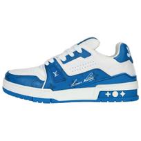 LOUIS VUITTON Lv Trainers 'White Blue' 1AANEV 38 white