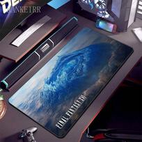 Final Fantasy 7 Large Gaming Mouse Pad Computer Laptop Mousepad Keyboard Pads Desk Mat PC Gamer Mouse Mat XXL Office Mausepad 30cmx60cm(11.8x23.6inch) gray