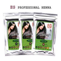 EG Easy Natural Henna Hair Dye 100g / Functional Dark Brown 1 pcs 100g black