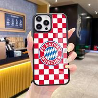 World Cup mobile phone case Bayern Munich mobile phone case Apple 11/11/11 PMO full range of mobile phone case iPhone16PLUS white