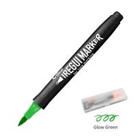 DIY Paint Lure Marker Pen UV Reflective Artificial Bait Marker  Outdoor Fishing žalia