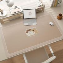 Original Leather Mouse Pad Desk Student Waterproof Oilproof University Dormitory Desk Pad 30x80x0.2cm