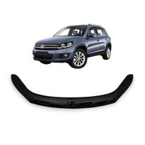 Black hood deflector Volkswagen Tiguan from 2012 to 2015