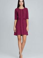 Suknelė moterims Figl 116234, raudona, XL