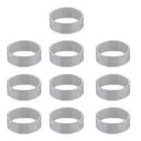 4pcs/10pcs Controller Joystick Rings Silicone Material for Enhances Gaming Experience and Durability white