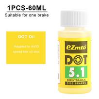 Bicycle Brake Oil Bleed Kit Brake Mineral Oil 60ML MTB Road Bike Hydraulic Disc Brake Oil Bleed Kit For SHIMANO TEKTRO SRAM NUTT DOT 60ml yellow