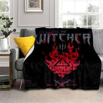 Vilko 3D spausdinimo pledas Žaidimas W-Witcher Sofos pledai lovoms Minkštas šiltas pledo užvalkalas Bėgantys vilkai Mėtomas pledas Flanelinis pledas 130x150cm