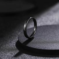 Trisluoksnis 2/4/6 mm juodas šlifuotas madingas keraminis žiedas moterims vyrams vestuviniai žiedai sužadėtuvių juosta moteriški papuošalai bague didelis dydis 4-14 7 gray