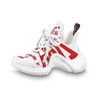 LOUIS VUITTON Lv Archlight Sneakers 'White Red' Women's 1A9D4E 38 white