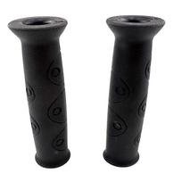 2× Rubber Handlebar Grip 8060-100001 For CFMOTO 400 450 500 520 550 600 800 1000 black
