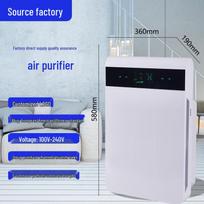 Air Purifier for Living Room: Formaldehyde, Odor, and Pet Sterilizer with Negative Ion Disinfection 500 units