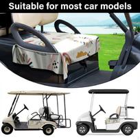 Golf Cart Seat Cover Cushion Easy Install Sports Blanket gray