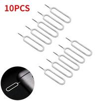 1-111PCS Anti-Lost Eject Sim Cards Tray Open Pin Needle Key Tools Ejetor For iPhone iPad Mobile Smartphone SIM Remover Accessory black