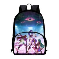 K-Pop Inspired Demon Hunter Themed Large Capacity Backpack School Travel Unisex Oxford Fabric Daypack 26