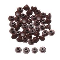 50Pcs Grommet Hole Ornament Exterior Drill Hole Plug Protective Cap Screw Decor Furniture Hole Covers Dust Plug Stopper