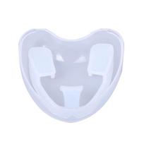 Dantų breketai Dantų burnos apsauga Bruksizmo įtvaras Naktinis dantų griežimas Pagalba miegui one size white