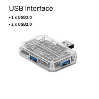 Type-C į HDMI/PD/USB3.0 adapterio HUB 4K keitiklis HUB Greitas perdavimas USB/Type-C į USB3.0 USB2.0 skirtas PC nešiojamam kompiuteriui USB to USB balta
