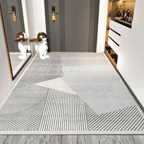 Įėjimo kilimėlis Lengvos prabangos namų durų kilimėlis Purvui atsparus įėjimo kilimėlis Batų keitimo kilimėlis Pilkas įėjimo kilimas 100*120CM